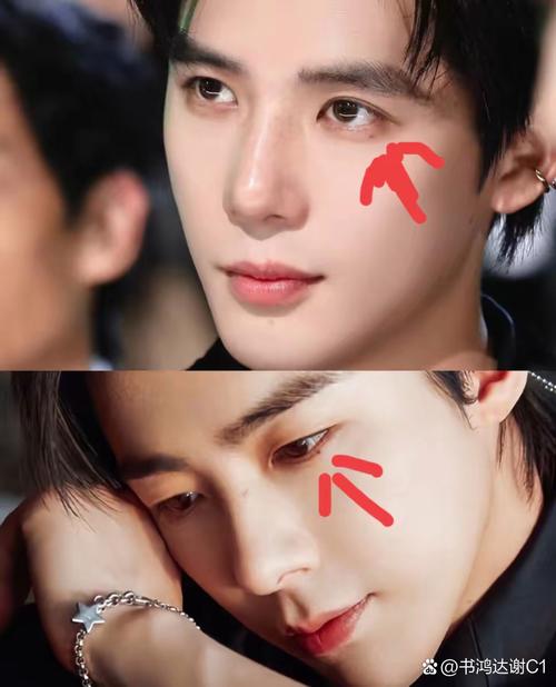 左眼有淚痣的男生