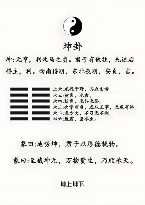 坤卦代表什么 易經(jīng)坤卦卦象詳解