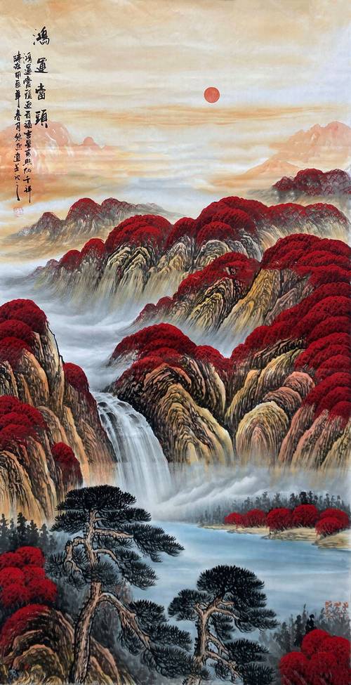 玄關(guān)風(fēng)水掛鴻運(yùn)當(dāng)頭畫(huà)好嗎
