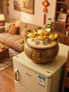 冰箱上面放什么聚財 招財