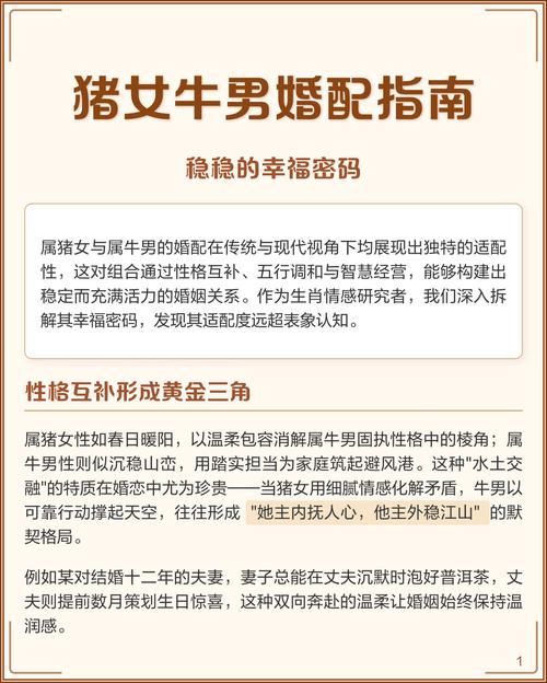 屬豬的媽媽適合生屬牛的寶寶嗎  相處和諧互相關愛