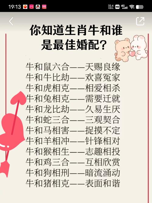 屬牛人的真愛是誰 屬牛的下等婚配生肖