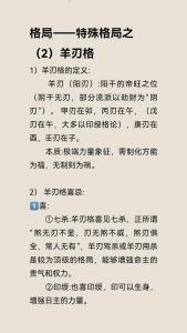 八字月刃格詳解：月刃格又稱陽刃格、羊刃格