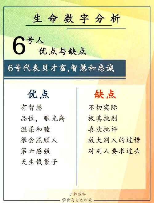 6號(hào)人格性格和命運(yùn)財(cái)運(yùn)