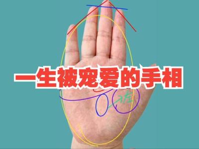 手掌中的輔助紋線——寵愛線