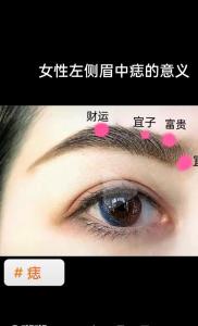 左眼眉上有痣的人怎么樣