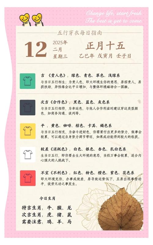 2022年春分節氣五行穿衣 今日幸運顏色是什么