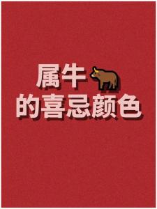 2024屬牛幸運色是什么