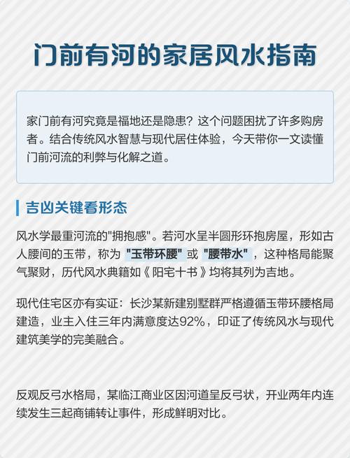 河流住宅風水有何講究