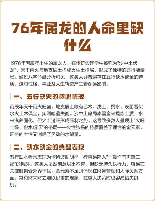 1964年屬龍人五行屬什么