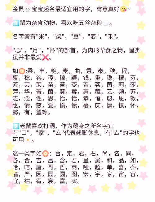 名字推薦 鼠寶寶取名大全2020款