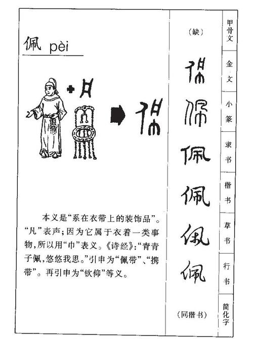 佩字末尾的女孩名字