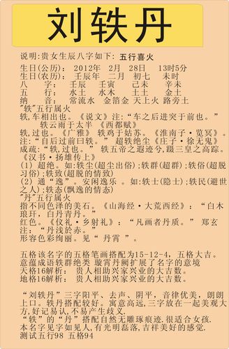 劉姓豬寶寶起名大全