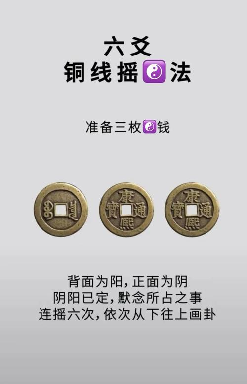 6個銅錢字面算卦