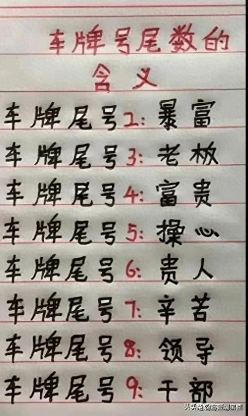 車牌尾數(shù)為9很兇 風(fēng)水旺財運的靚號
