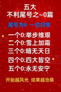數(shù)字0吉祥寓意 順風(fēng)順?biāo)氖謾C號