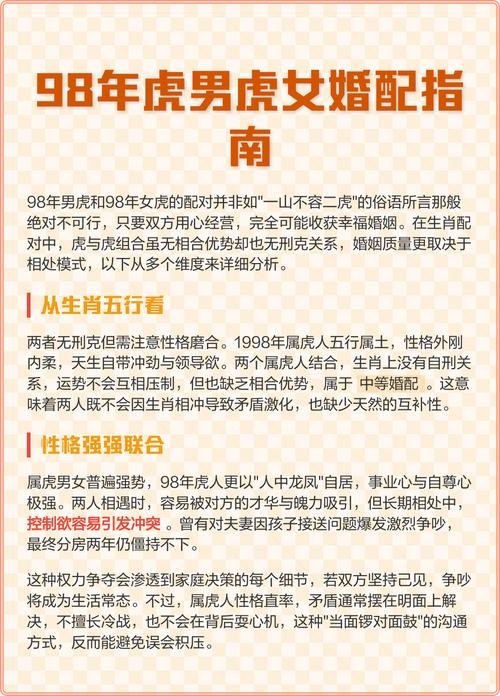生肖虎的女生幾歲結婚最佳 生肖虎女跟什么生肖男最配