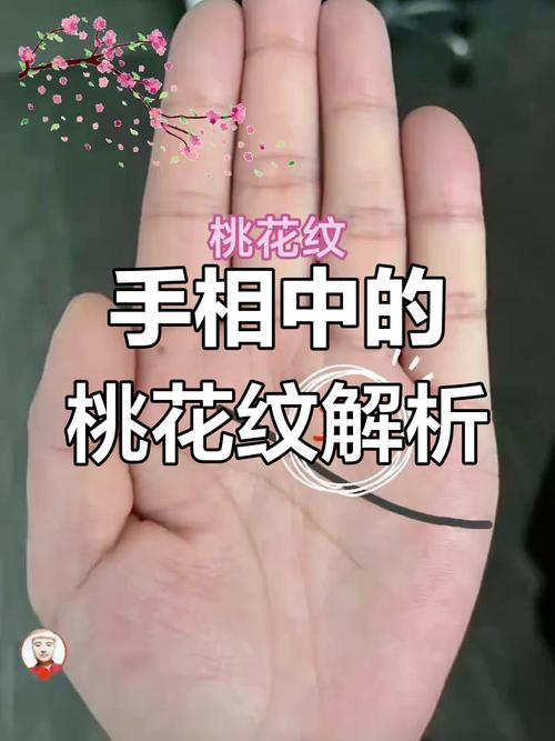 桃花線手紋 桃花紋的位置解析