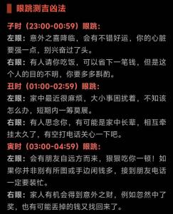 女人左上眼皮跳測吉兇預兆