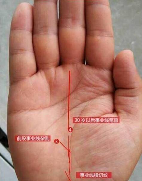 事業線有島紋代表事業一事無成？也可能是大器晚成！