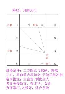 紫微斗數真正有錢人 月朗天門格