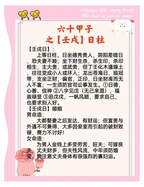 壬戌日女命婚姻
