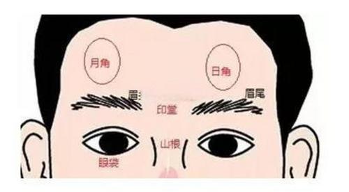 日月角隆起的面相命運分析