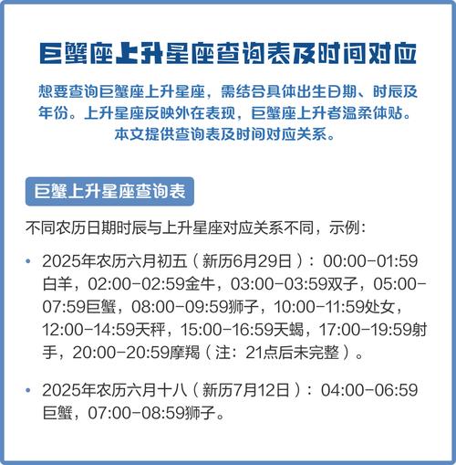 上升星座巨蟹座女生，注定勞碌，但一生圓滿