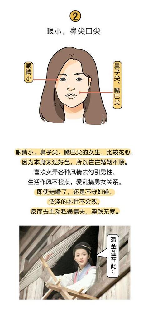 出軌面部六大特征
