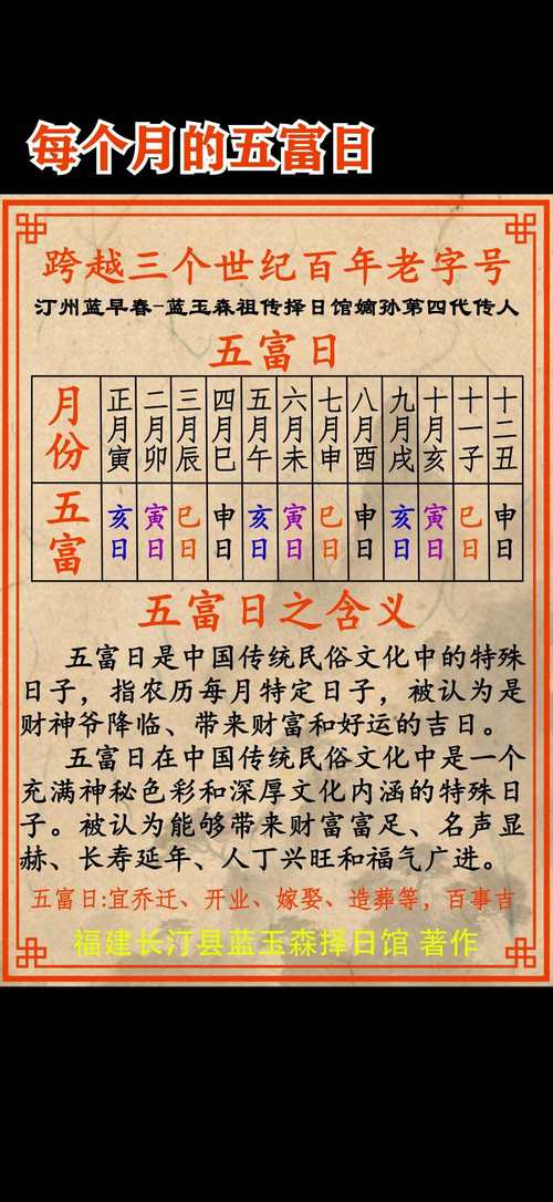2005幾月生人有福