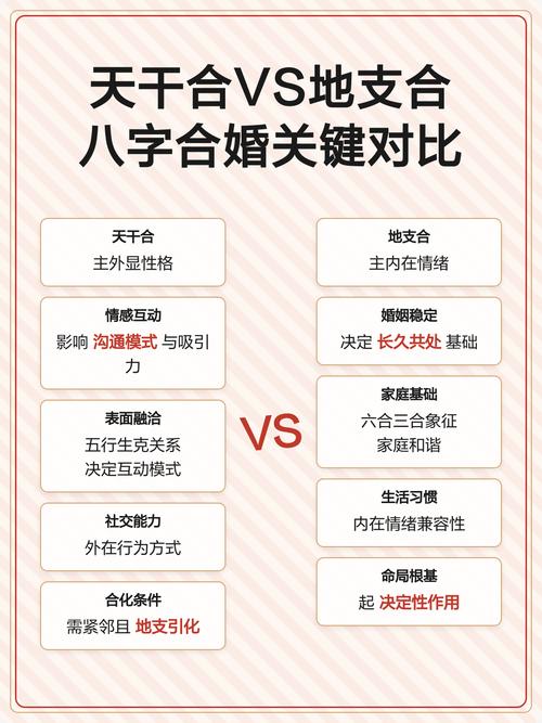 八字合婚天干和地支哪個更重要