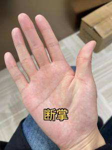 女人右手斷掌大富大貴