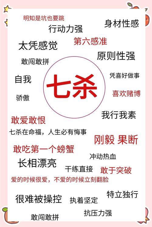 認識七殺星的人都知道，擁有七殺星的人命運很差