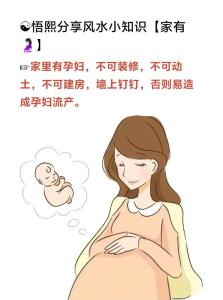 孕婦家居風水指南