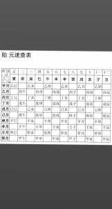 胎元甲辰是什么意思，解析算命結果