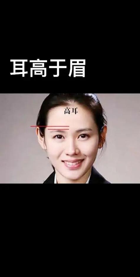聰明女人面相 耳朵位置高于眉毛