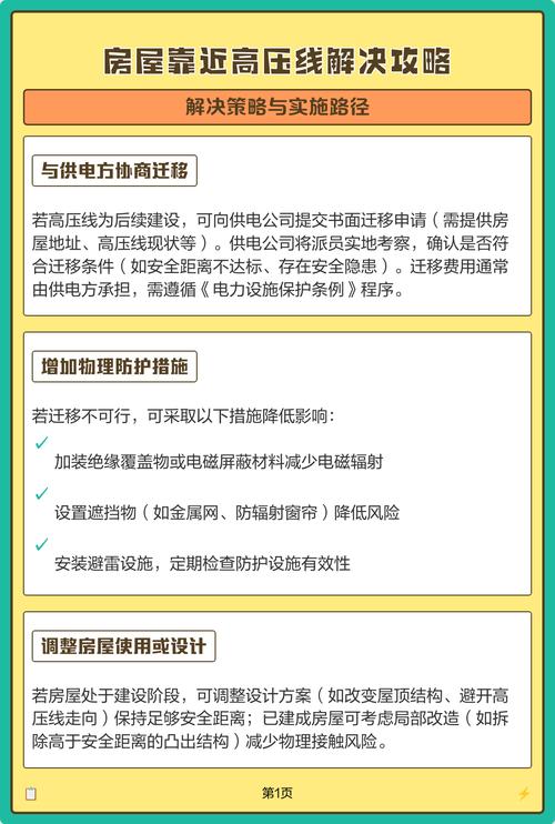房子附近有高壓線的化解方法