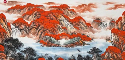 家居風水畫大全圖 聚財 鴻運當頭祥云來