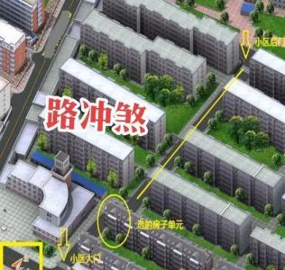 馬路直沖小區(qū)的氣運怎么樣  有哪幾種直沖小區(qū)的情況