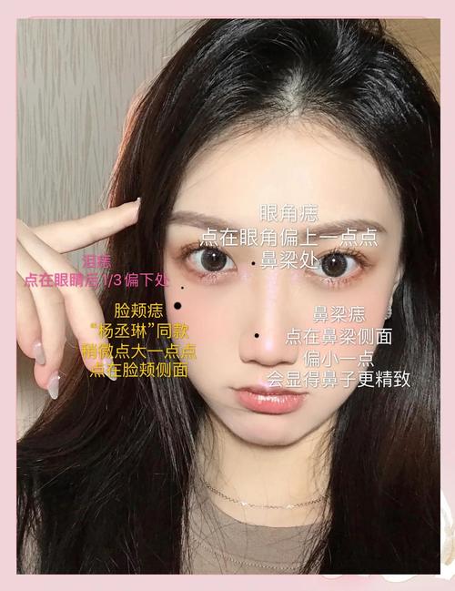 揭秘美人痣的傳說和命運，自古美人多傷感！