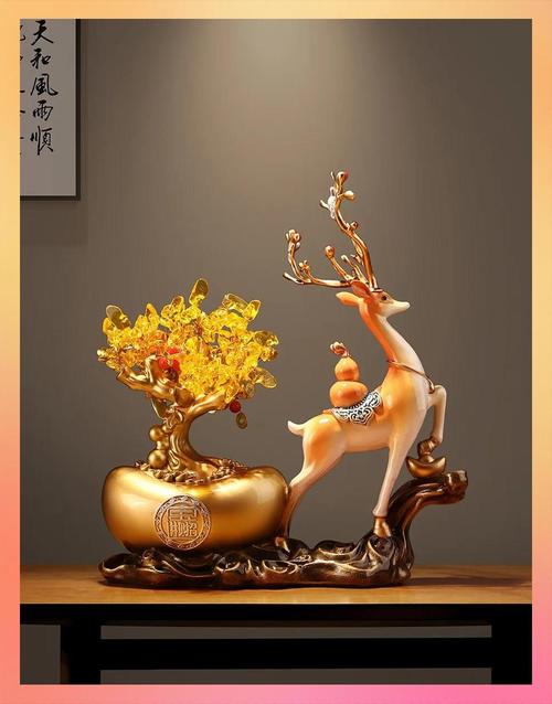什么顏色的鹿擺件最招財 大吉大利寓意發(fā)財