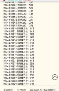 今日財神方位,今天財神的位置查詢