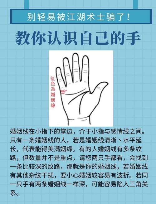 手相婚姻線圖解大全