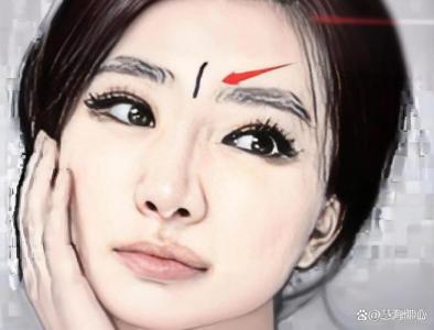 女人靠左眉有一道豎紋 個性執(zhí)著力爭上游