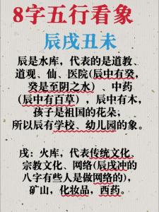 八字看配偶本質 日支為辰戌丑未配偶樸實無華