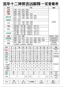 命宮十二神煞查法及解釋,八字命宮身宮天干查法?