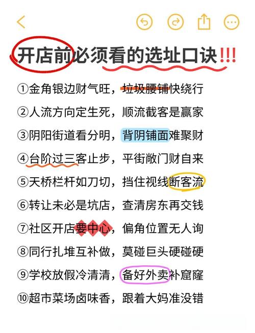 開店選址的風水注意事項