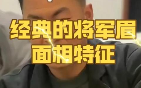 眉毛上揚 將軍眉之人事業有成