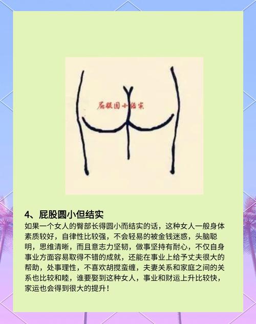 通過臀部看你是否有福氣