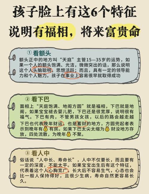 預示子女緣深的體相特征